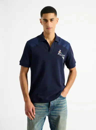 Balmain Embroidered Insect polo | Thumbnail 6 Balmain Embroidered Insect polo | Thumbnail 6