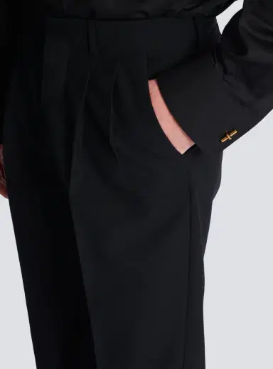 Balmain Wool straight-leg trousers | Thumbnail 6 Balmain Wool straight-leg trousers | Thumbnail 6