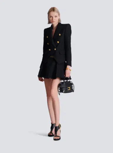 Balmain 6-buttons tweed jacket | Thumbnail 2 Balmain 6-buttons tweed jacket | Thumbnail 2