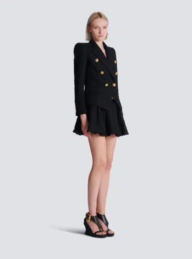 Balmain 6-buttons tweed jacket | Thumbnail 3 Balmain 6-buttons tweed jacket | Thumbnail 3