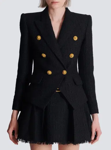 Balmain 6-buttons tweed jacket | Thumbnail 8 Balmain 6-buttons tweed jacket | Thumbnail 8