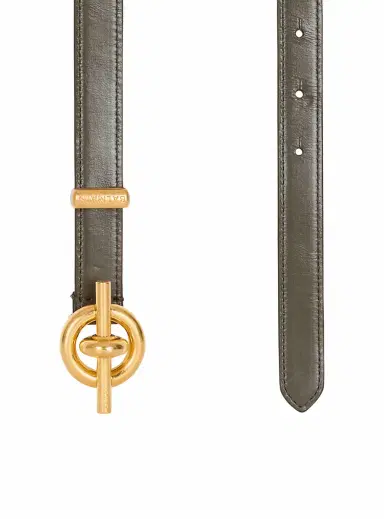 Balmain Smooth leather T-Bar belt | Thumbnail 3 Balmain Smooth leather T-Bar belt | Thumbnail 3