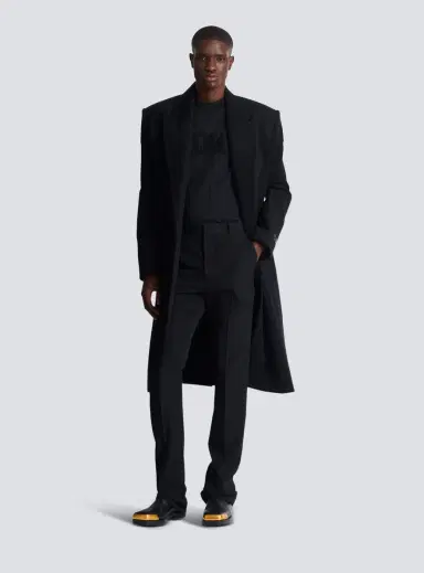 Balmain Wool darted trousers | Thumbnail 2 Balmain Wool darted trousers | Thumbnail 2