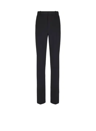 Balmain Wool darted trousers | Thumbnail 1 Balmain Wool darted trousers | Thumbnail 1