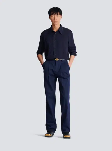 Balmain Monogram jacquard shirt | Thumbnail 2 Balmain Monogram jacquard shirt | Thumbnail 2