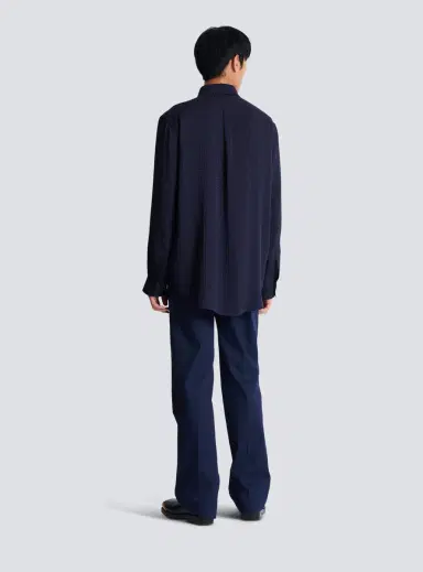 Balmain Monogram jacquard shirt | Thumbnail 4 Balmain Monogram jacquard shirt | Thumbnail 4