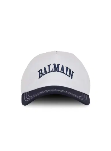 Balmain Two-tone cotton cap | Thumbnail 1 Balmain Two-tone cotton cap | Thumbnail 1