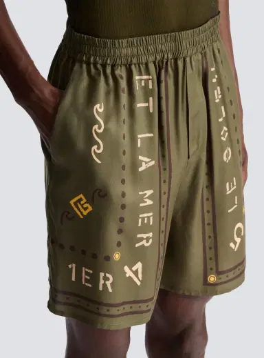 Balmain Bermuda shorts with Club print | Thumbnail 5 Balmain Bermuda shorts with Club print | Thumbnail 5