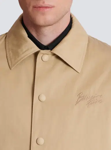 Balmain Cotton canvas bomber jacket | Thumbnail 5 Balmain Cotton canvas bomber jacket | Thumbnail 5