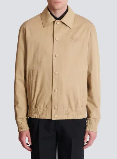 Balmain Cotton canvas bomber jacket | Thumbnail 8 Balmain Cotton canvas bomber jacket | Thumbnail 8