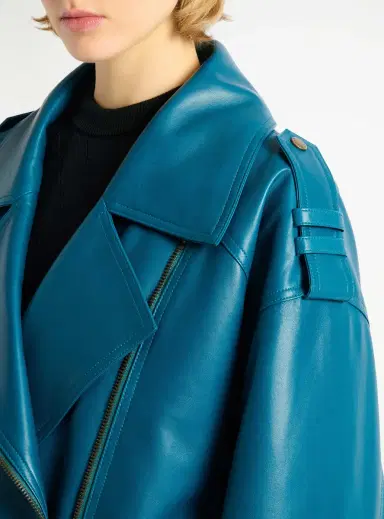 Balmain Lambskin leather biker jacket | Thumbnail 5 Balmain Lambskin leather biker jacket | Thumbnail 5
