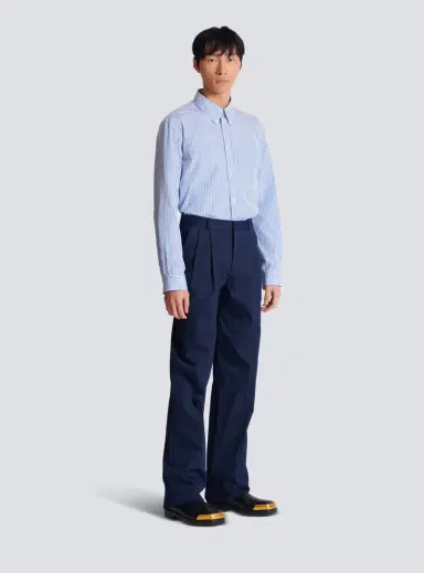 Balmain Darted trousers in cotton twill | Thumbnail 3 Balmain Darted trousers in cotton twill | Thumbnail 3