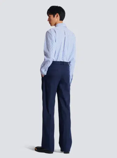 Balmain Darted trousers in cotton twill | Thumbnail 4 Balmain Darted trousers in cotton twill | Thumbnail 4