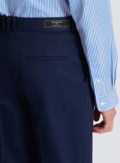 Balmain Darted trousers in cotton twill | Thumbnail 5 Balmain Darted trousers in cotton twill | Thumbnail 5