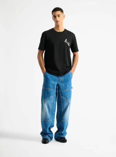 Balmain Blue denim carpenter jeans | Thumbnail 2 Balmain Blue denim carpenter jeans | Thumbnail 2