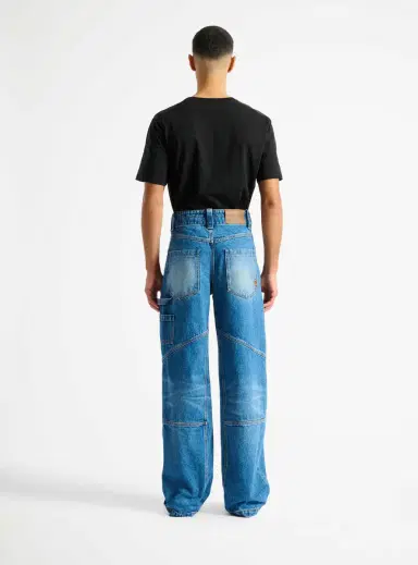 Balmain Blue denim carpenter jeans | Thumbnail 3 Balmain Blue denim carpenter jeans | Thumbnail 3