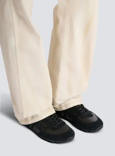 Balmain Racer 45 sneakers in lambskin and suede | Thumbnail 2 Balmain Racer 45 sneakers in lambskin and suede | Thumbnail 2
