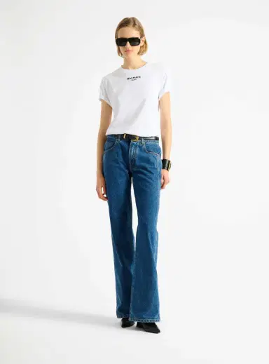 Balmain Embroidered Paris T-shirt | Thumbnail 2 Balmain Embroidered Paris T-shirt | Thumbnail 2