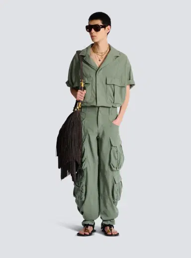 Balmain Cotton cargo pants | Thumbnail 2 Balmain Cotton cargo pants | Thumbnail 2