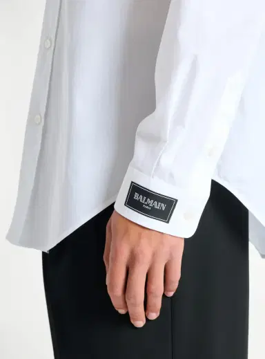 Balmain Paris shirt in cotton poplin | Thumbnail 6 Balmain Paris shirt in cotton poplin | Thumbnail 6