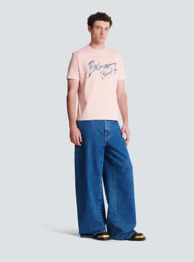 Balmain Printed cotton T-shirt | Thumbnail 3 Balmain Printed cotton T-shirt | Thumbnail 3