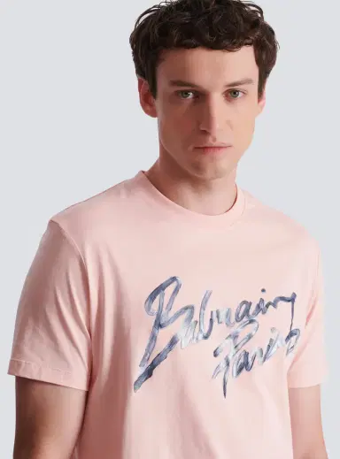 Balmain Printed cotton T-shirt | Thumbnail 6 Balmain Printed cotton T-shirt | Thumbnail 6