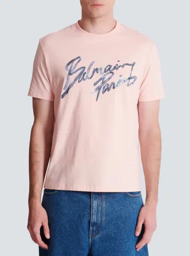 Balmain Printed cotton T-shirt | Thumbnail 7 Balmain Printed cotton T-shirt | Thumbnail 7