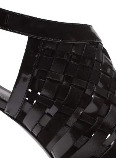 Balmain Fringed patent leather sandals | Thumbnail 4 Balmain Fringed patent leather sandals | Thumbnail 4