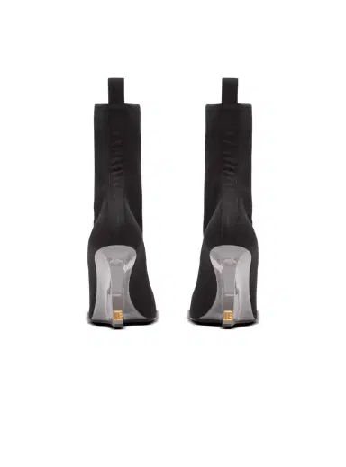 Balmain Wedge knit ankle boots | Thumbnail 4 Balmain Wedge knit ankle boots | Thumbnail 4