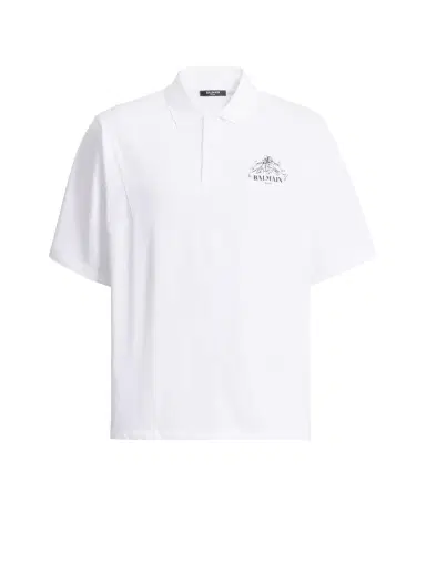 Balmain Printed Vine polo | Thumbnail 1 Balmain Printed Vine polo | Thumbnail 1