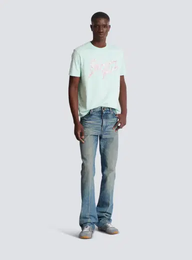 Balmain Slim straight-leg jeans in vintage denim | Thumbnail 2 Balmain Slim straight-leg jeans in vintage denim | Thumbnail 2