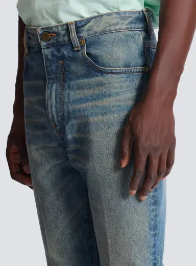 Balmain Slim straight-leg jeans in vintage denim | Thumbnail 7 Balmain Slim straight-leg jeans in vintage denim | Thumbnail 7