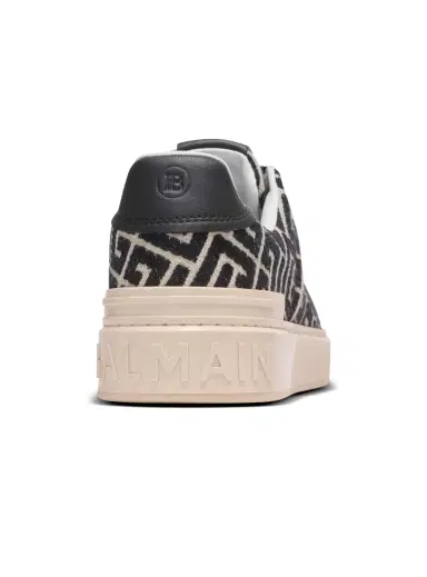 Balmain Monogram jacquard B-Court sneakers | Thumbnail 7 Balmain Monogram jacquard B-Court sneakers | Thumbnail 7