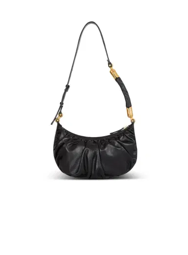 Balmain Ébène Hobo bag in calfskin leather | Thumbnail 4 Balmain Ébène Hobo bag in calfskin leather | Thumbnail 4
