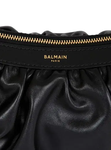 Balmain Ébène Hobo bag in calfskin leather | Thumbnail 5 Balmain Ébène Hobo bag in calfskin leather | Thumbnail 5