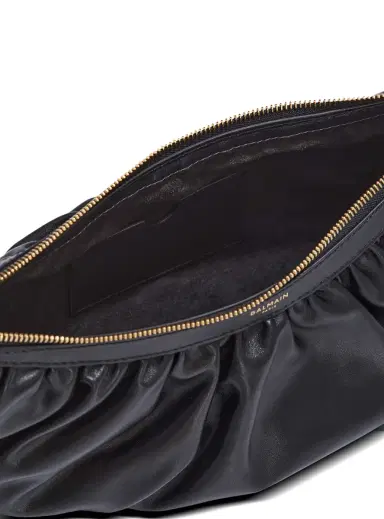 Balmain Ébène Hobo bag in calfskin leather | Thumbnail 7 Balmain Ébène Hobo bag in calfskin leather | Thumbnail 7