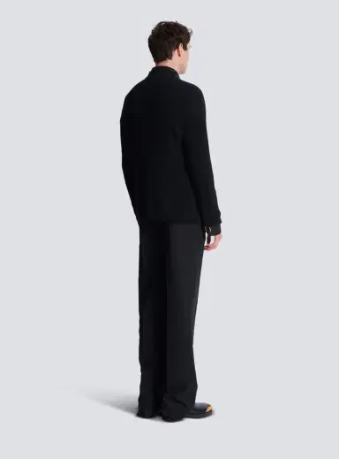 Balmain Cotton tube-knit cardigan | Thumbnail 4 Balmain Cotton tube-knit cardigan | Thumbnail 4