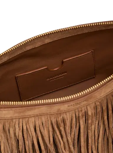 Balmain Ébène Hobo fringed suede bag | Thumbnail 7 Balmain Ébène Hobo fringed suede bag | Thumbnail 7