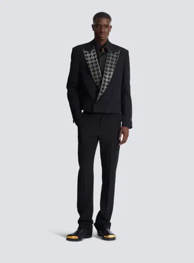 Balmain Grain de poudre jacket with crystals | Thumbnail 2 Balmain Grain de poudre jacket with crystals | Thumbnail 2