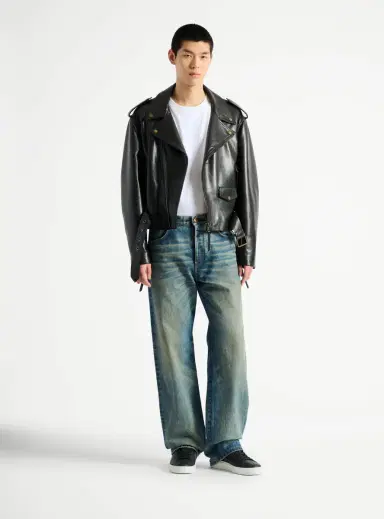 Balmain Loose-fit jeans in Vintage blue denim | Thumbnail 2 Balmain Loose-fit jeans in Vintage blue denim | Thumbnail 2