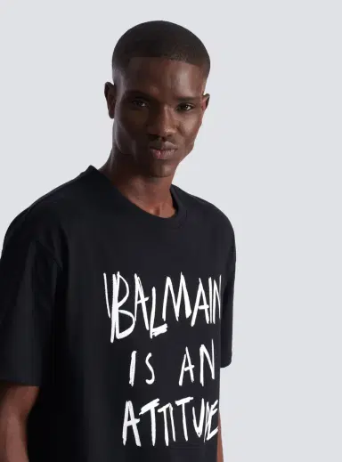Balmain Printed T-shirt | Thumbnail 6 Balmain Printed T-shirt | Thumbnail 6