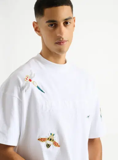 Balmain Embroidered Insect T-shirt | Thumbnail 4 Balmain Embroidered Insect T-shirt | Thumbnail 4