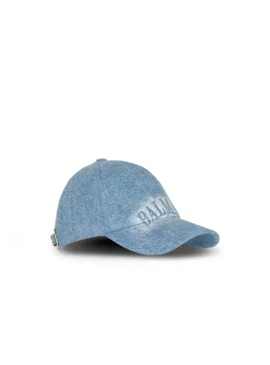 Balmain Denim cap | Thumbnail 3 Balmain Denim cap | Thumbnail 3