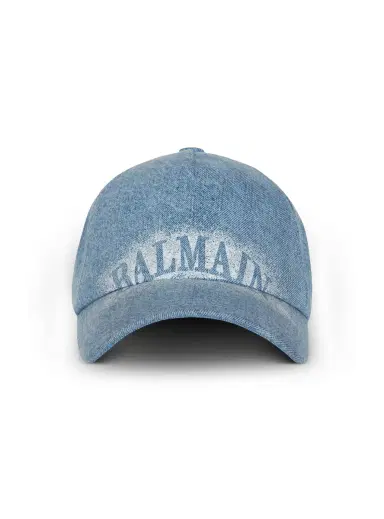 Balmain Denim cap | Thumbnail 1 Balmain Denim cap | Thumbnail 1