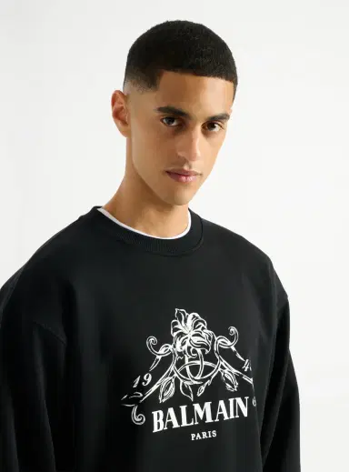 Balmain Printed Vine sweatshirt | Thumbnail 4 Balmain Printed Vine sweatshirt | Thumbnail 4