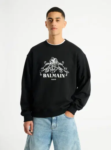 Balmain Printed Vine sweatshirt | Thumbnail 5 Balmain Printed Vine sweatshirt | Thumbnail 5