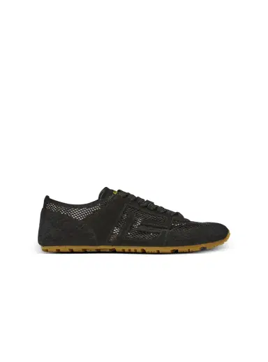 Balmain Racer 45 sneakers in calfskin, suede and nylon | Thumbnail 1 Balmain Racer 45 sneakers in calfskin, suede and nylon | Thumbnail 1