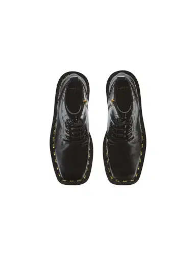 Balmain Glazed leather army boots | Thumbnail 7 Balmain Glazed leather army boots | Thumbnail 7