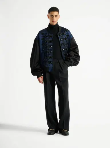 Balmain PB turtleneck jumper in cotton and silk | Thumbnail 2 Balmain PB turtleneck jumper in cotton and silk | Thumbnail 2