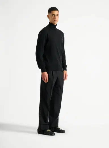 Balmain PB turtleneck jumper in cotton and silk | Thumbnail 3 Balmain PB turtleneck jumper in cotton and silk | Thumbnail 3